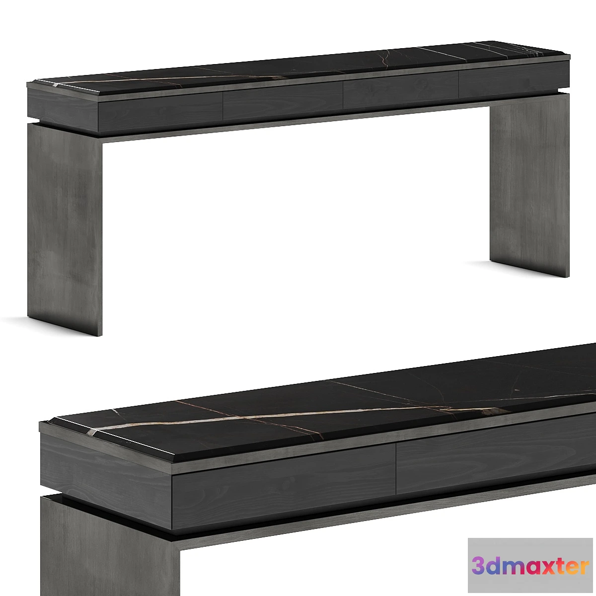 755773 - Malerba Black & More Console Table