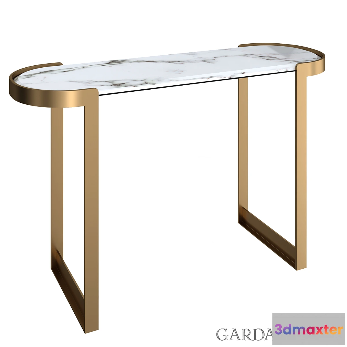 780009 - CONSOLE SEVILLA WITH ARTIFICIAL MARBLE 58DB-CST20051 Garda Decor