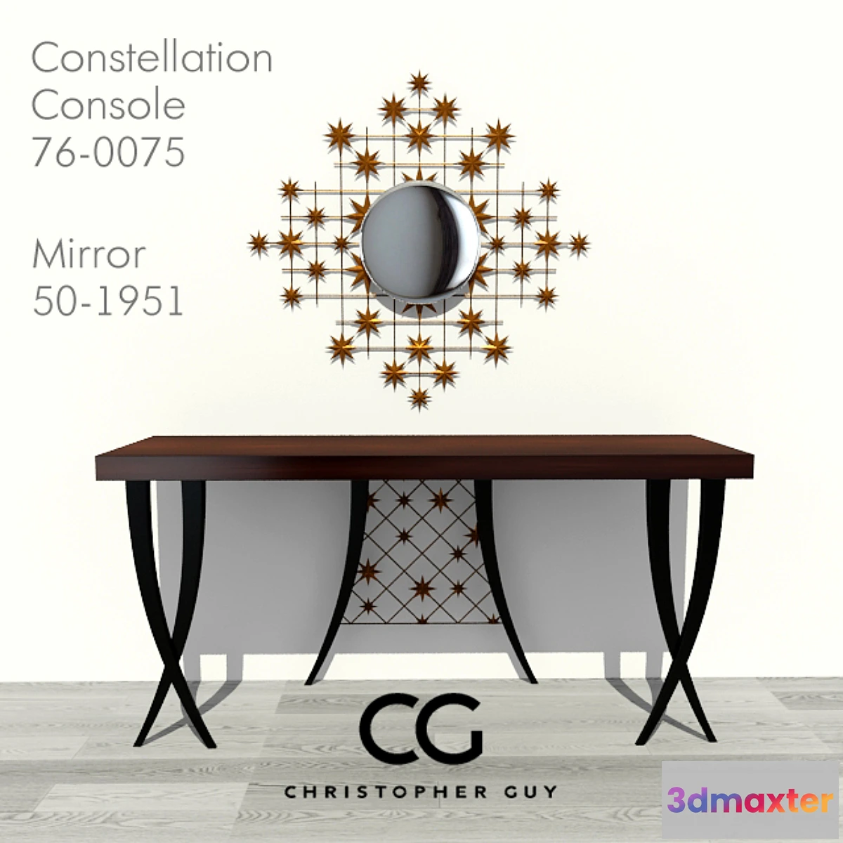 812220 - Christopher Guy Console and Mirror