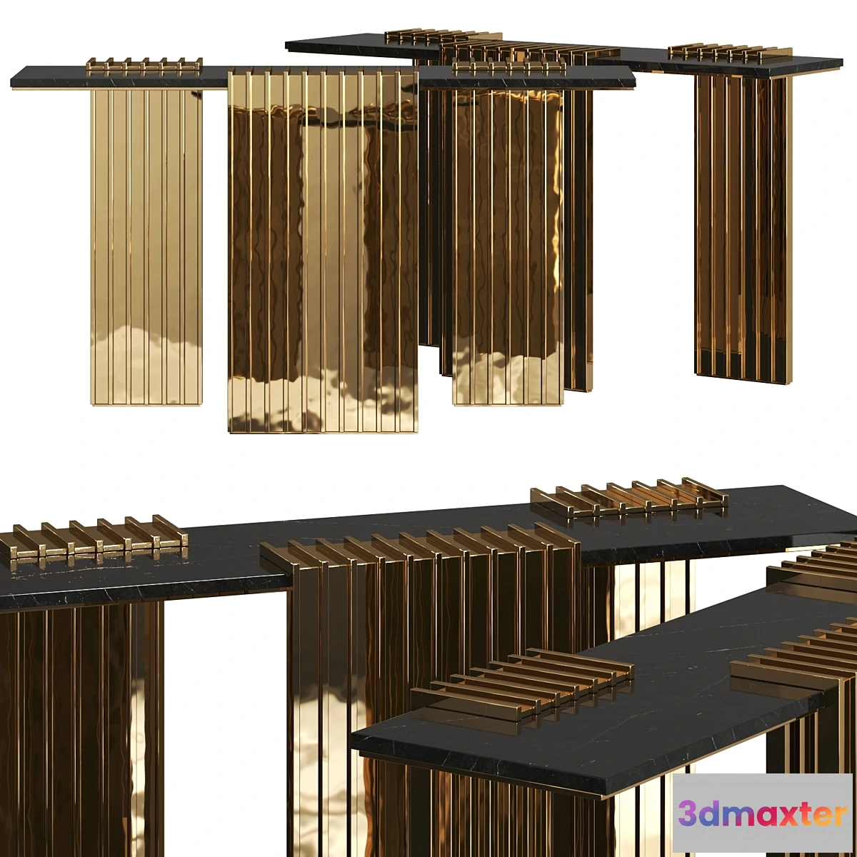 832704 - Luxxu Vertigo Console Table - No.3