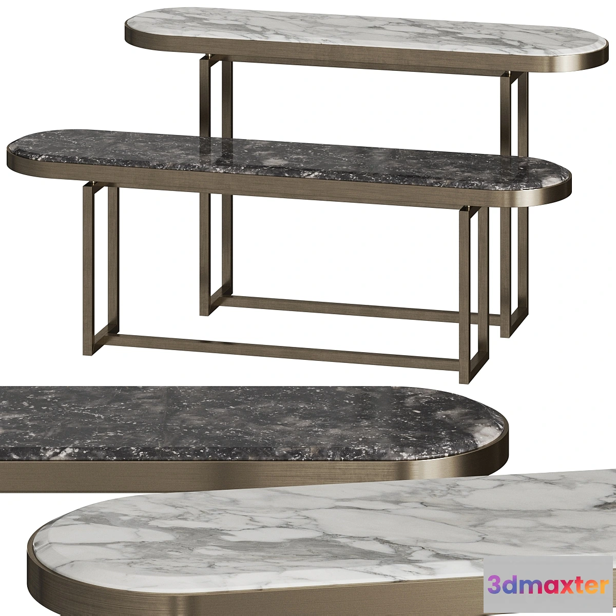 832776 - Opera Contemporary Isabel Console Tables - No.3