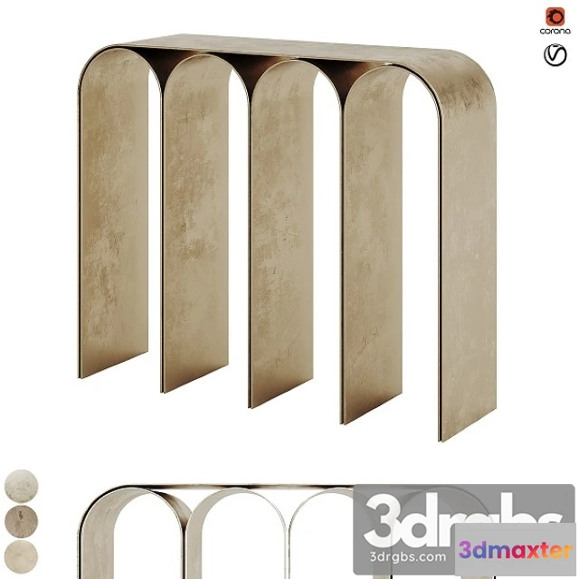 951260 - Golden Arch Console By Pietro Franceschinimoonarch ir