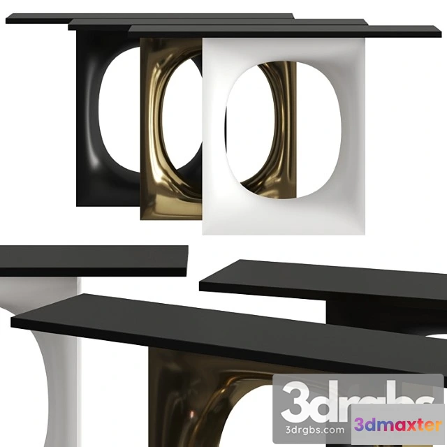 951304 - Kristalia Holo Console Tables