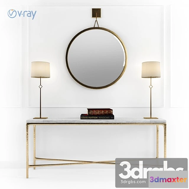 951398 - Restoration hardware decorative set 2