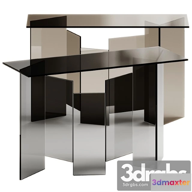 951440 - Tonelli Design Metropolis Rectangular Console Table