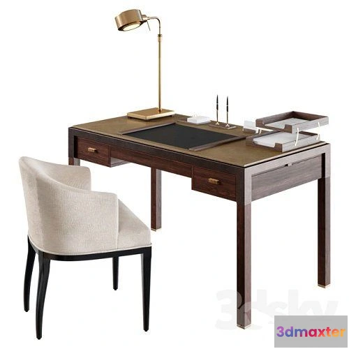 1072210 - Amysomerville Theorem DeskAmysomerville Mebsuta and Arteriors Elmer 3D Model - 205767