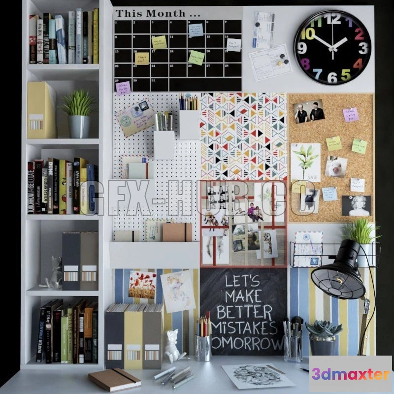 1078640 - Decorative set for your desktop - 212197