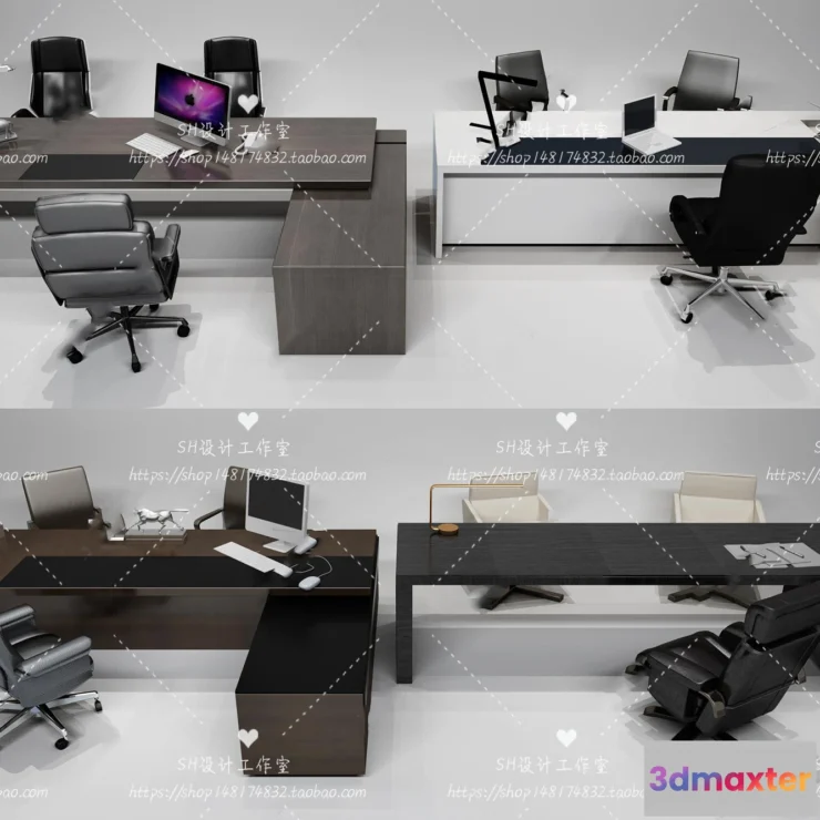 1128560 - Office Table - Desk - 3D Models - 1415