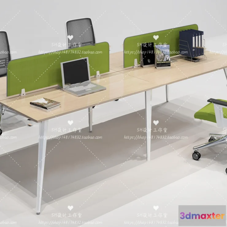 1128562 - Office Table - Desk - 3D Models - 1416
