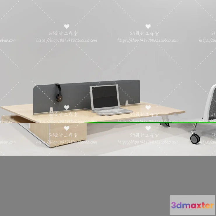 1128566 - Office Table - Desk - 3D Models - 1418