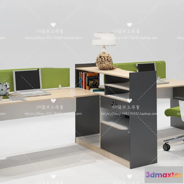 1128568 - Office Table - Desk - 3D Models - 1419