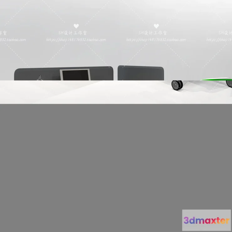 1128574 - Office Table - Desk - 3D Models - 1422