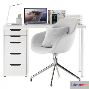 1220786 - Office Desk - Table - 3D - 004