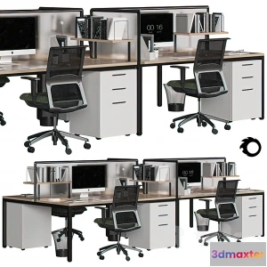 1262614 - Office Desk - Table - 3D - 008