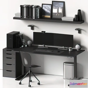 1262626 - Office Desk - Table - 3D - 014