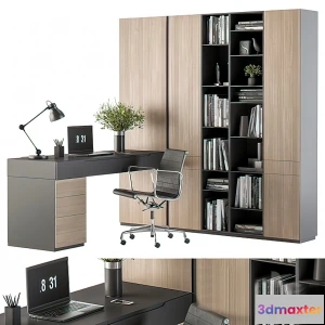 1262630 - Office Desk - Table - 3D - 016