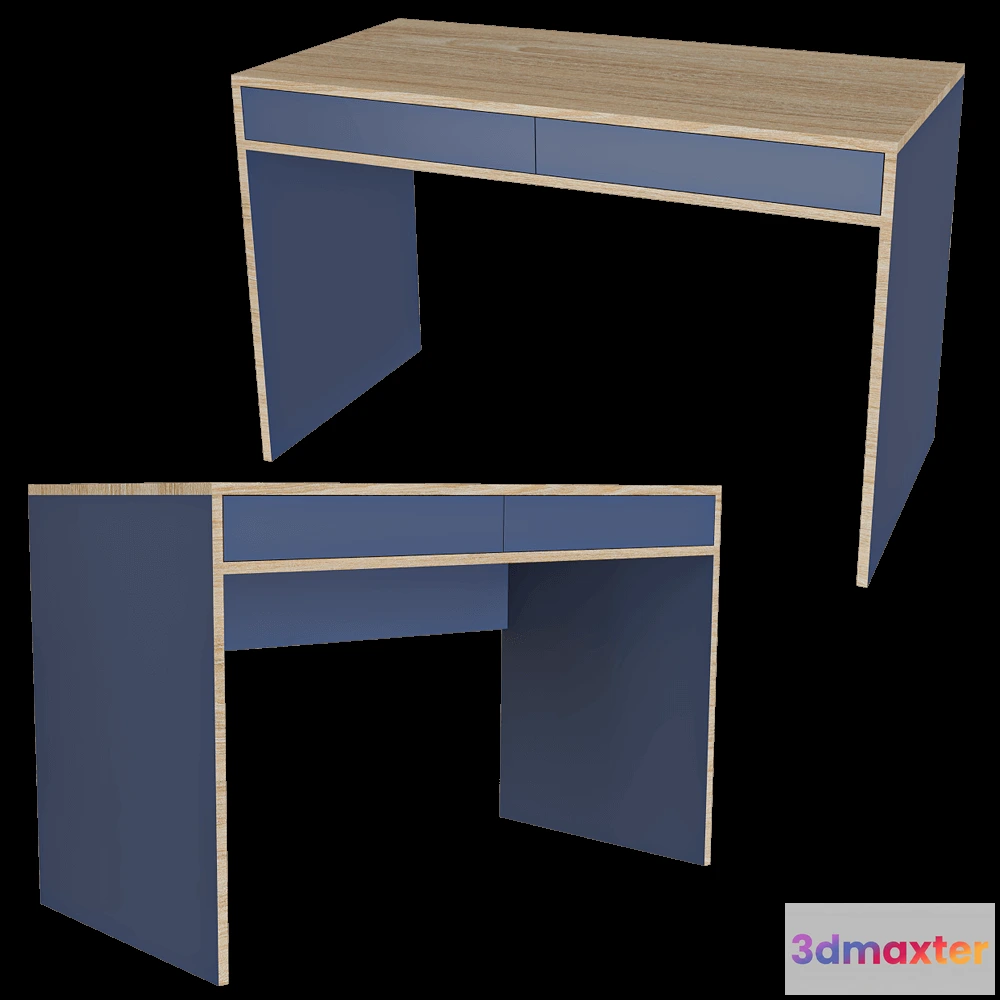 1622168 - Bami - Desk TUTU BLUE T4 3D Max