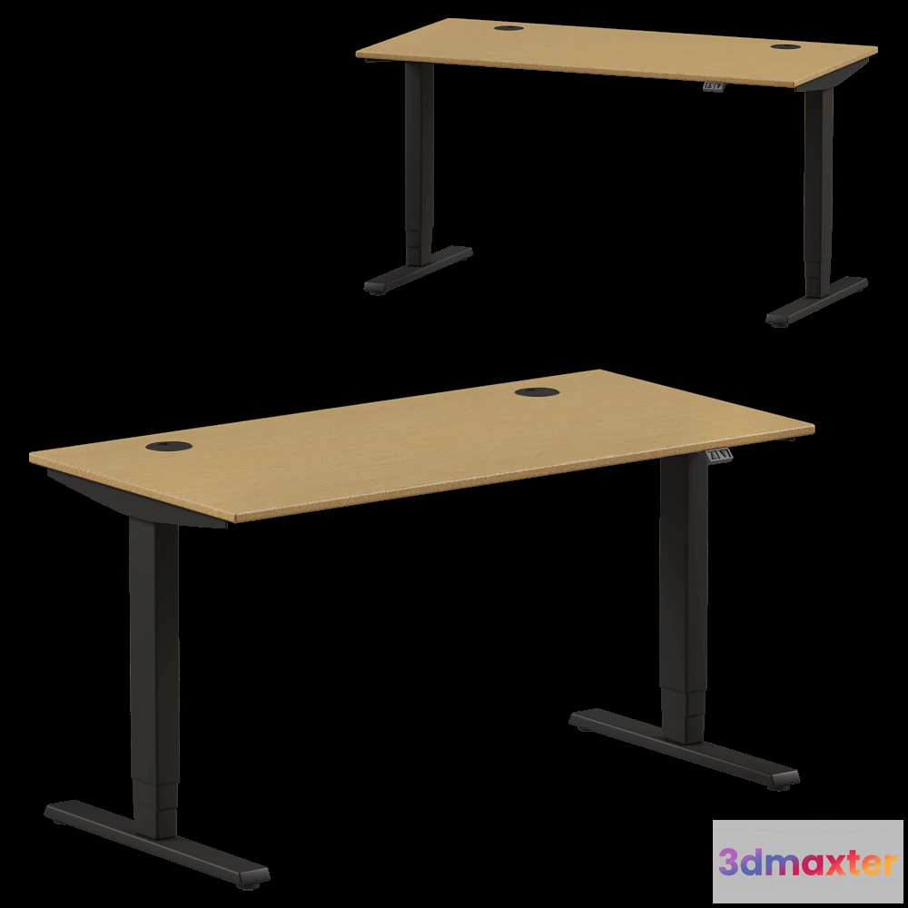 1622182 - Brunner - Desk metrus Column + 3D Max