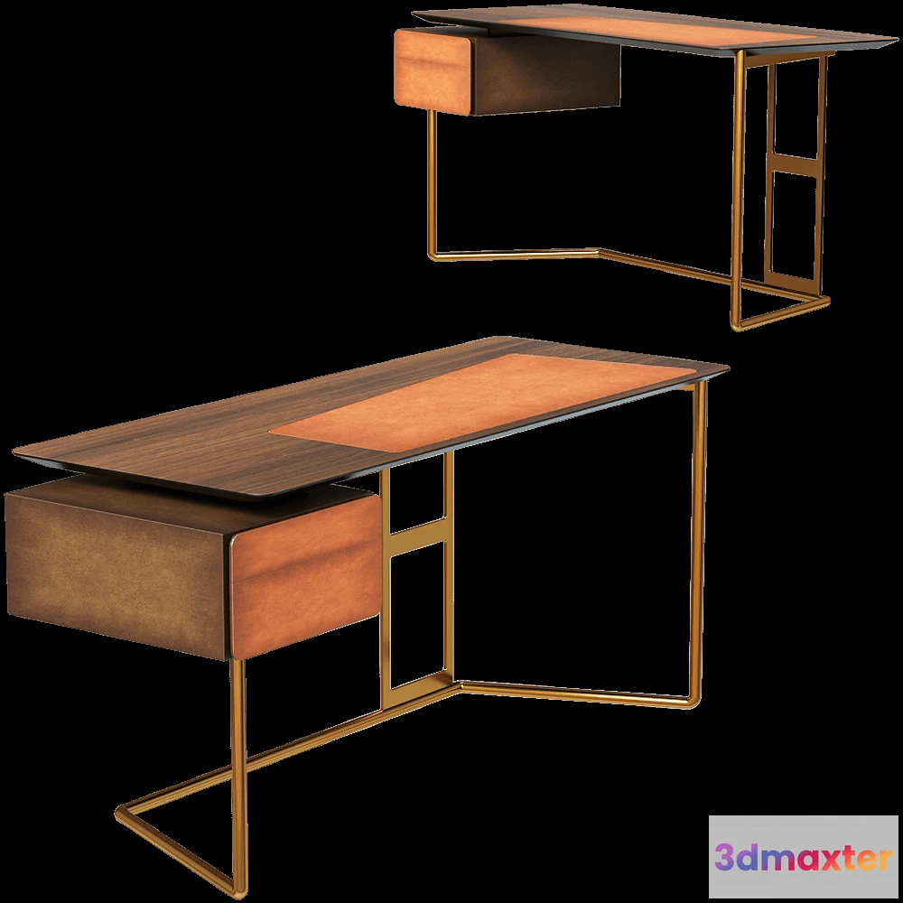 1622208 - Esedra Design  - Write desk Scriba 3D Max