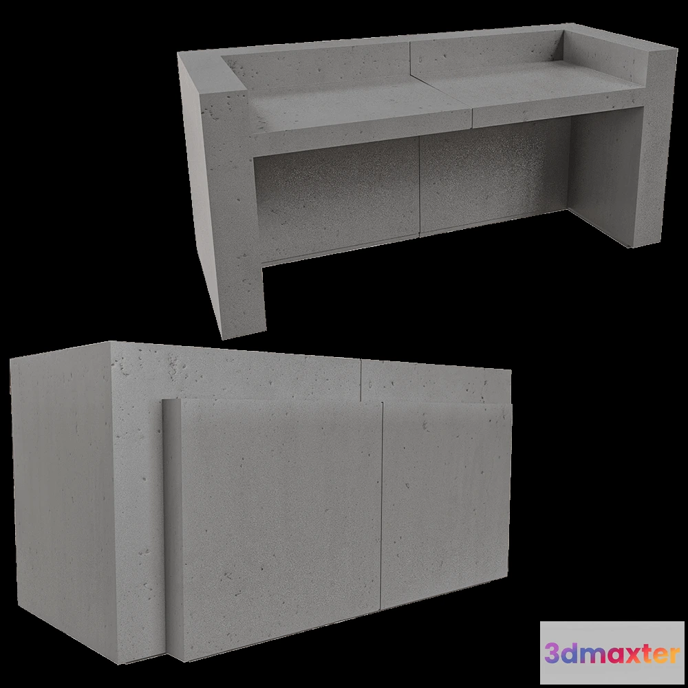 1622242 - Isomi - Desk Volume 3D Max