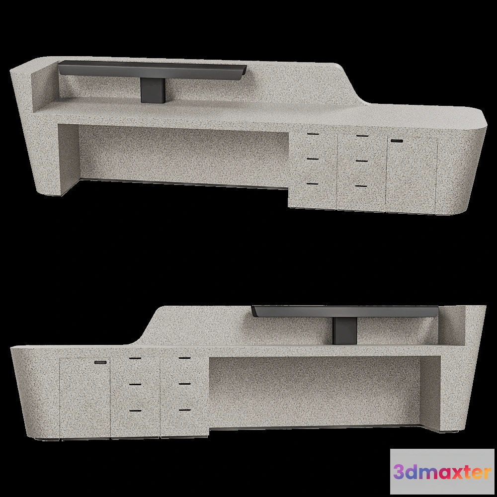1622248 - Isomi - Desk Mono 3D Max