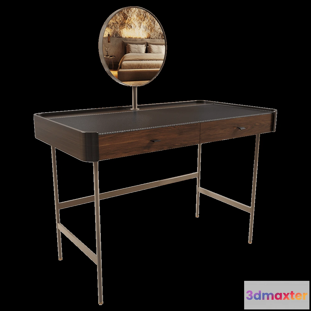 1622346 - Porada - Dressing table with mirror DAFTO SPECCHIO 3D Max