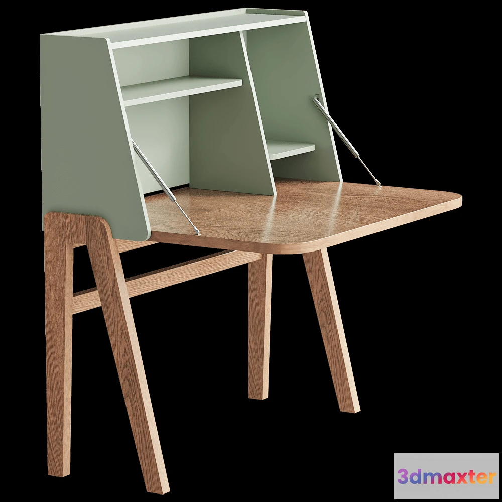 1622370 - Sculptures Jeux  - Desk Workin 3D Max