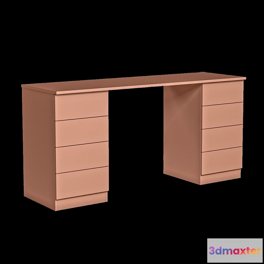 1622388 - Sufix - Desk (8 drawers)5 3D Max