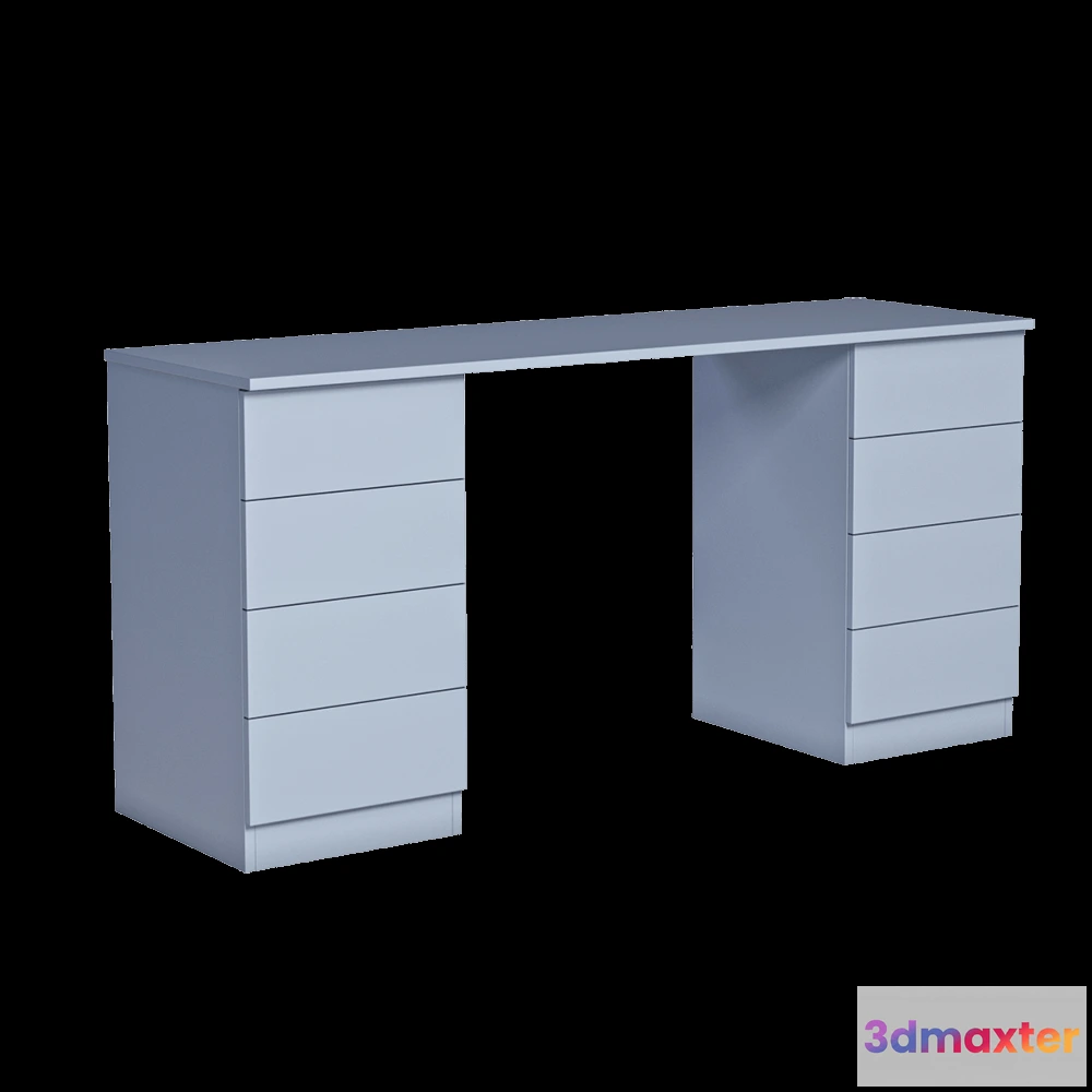 1622394 - Sufix - Desk (8 drawers)4 3D Max