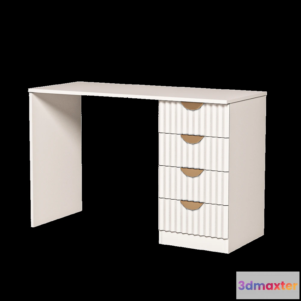 1622398 - Sufix - Desk (4 drawers) 2 3D Max