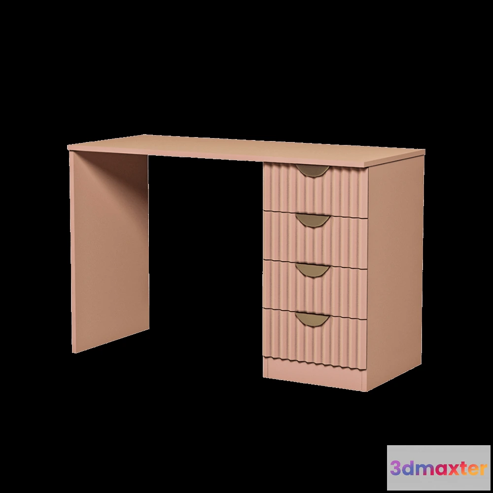 1622402 - Sufix - Desk (4 drawers) 1 3D Max