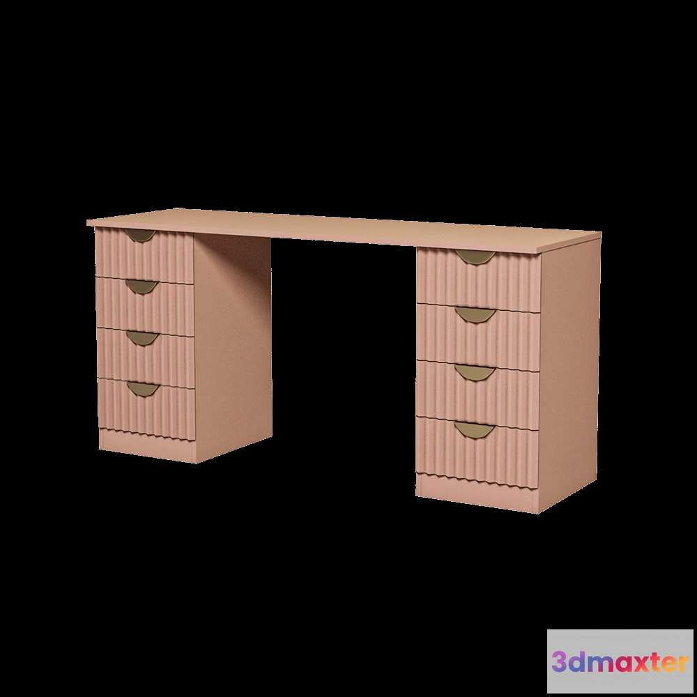 1622406 - Sufix - Desk (8 drawers) 1 3D Max