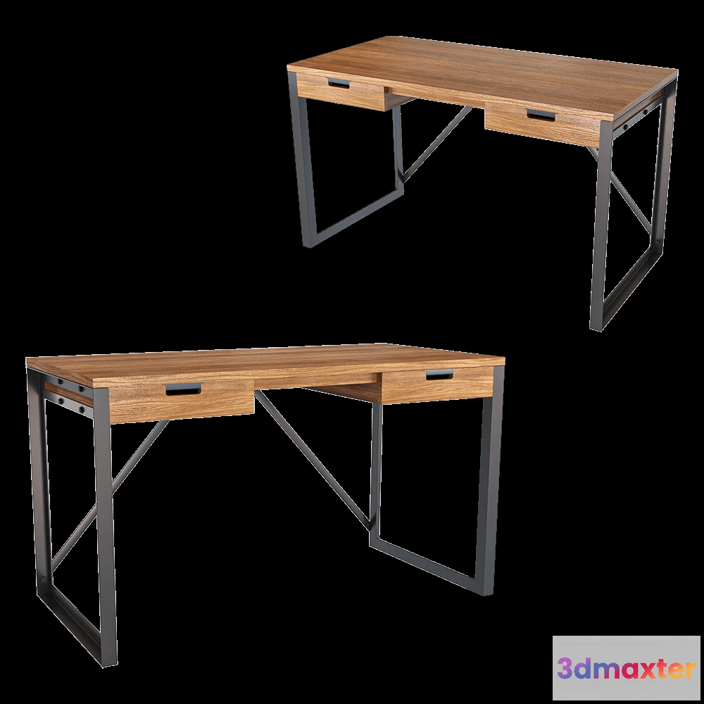 1622412 - Teak House - Writing desk Fendy 140 3D Max