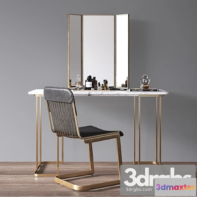 1030622 - Cb2 dressing table set