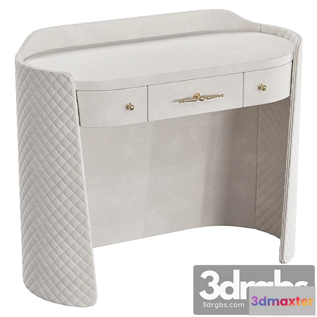 1030716 - Palladium dressing table with drawers