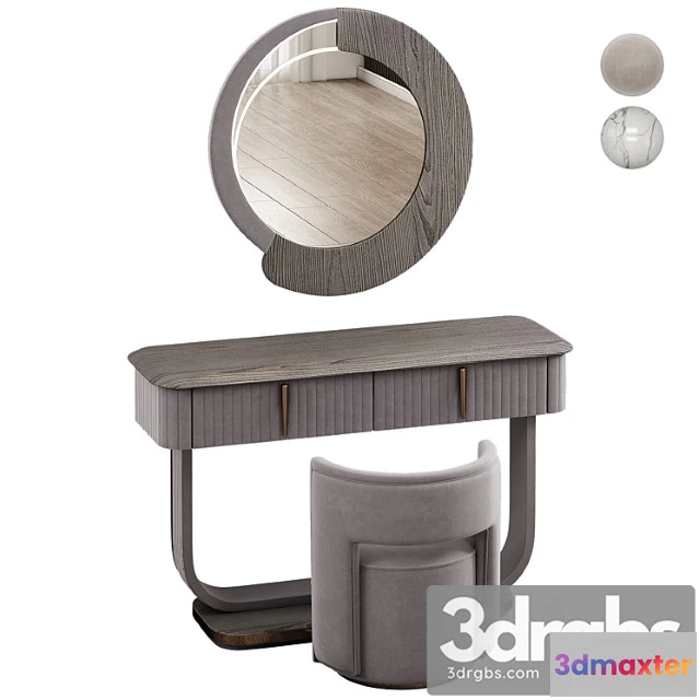 1030722 - Saber jewels crystal narrow dressing table