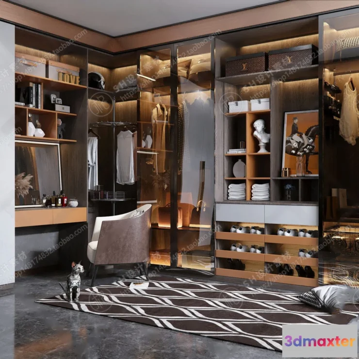 1116460 - DRESSING ROOM 3D SCENES - VRAY RENDER - 10