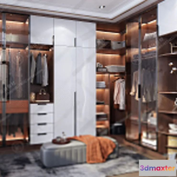1116462 - DRESSING ROOM 3D SCENES - VRAY RENDER - 11