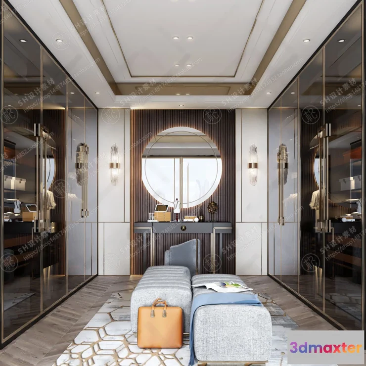 1116474 - DRESSING ROOM 3D SCENES - VRAY RENDER - 17