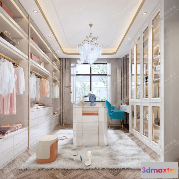 1116476 - DRESSING ROOM 3D SCENES - VRAY RENDER - 18