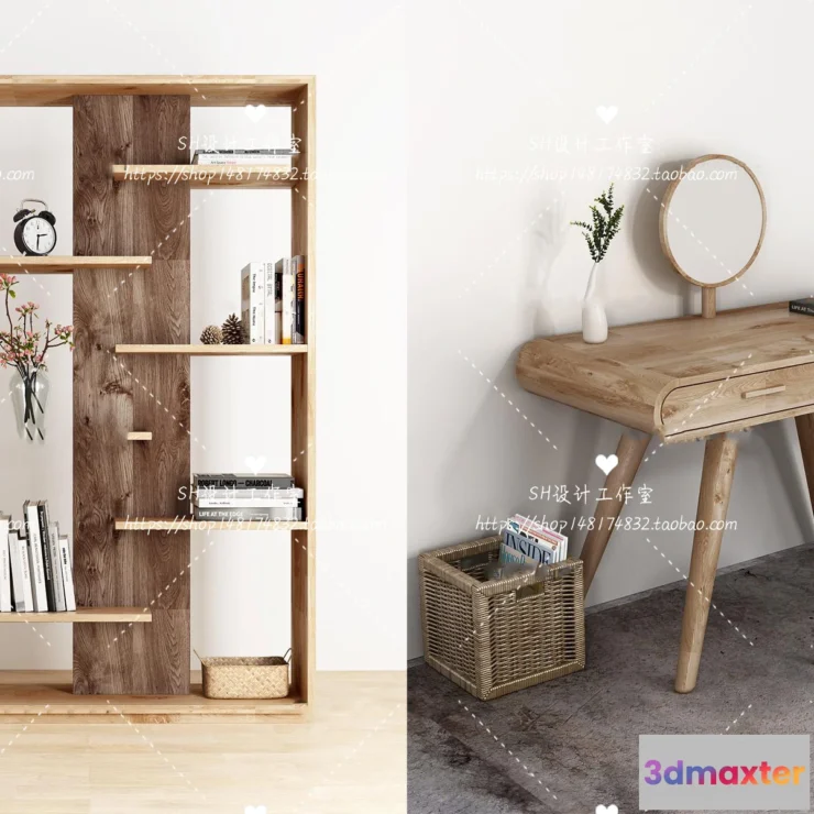 1128728 - Dressing Table - 3D Models - 1499