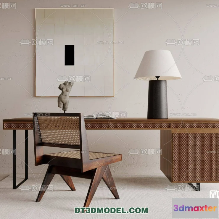 1161178 - WABI SABI STYLE 3D MODELS - DRSSING TABLE - 0004