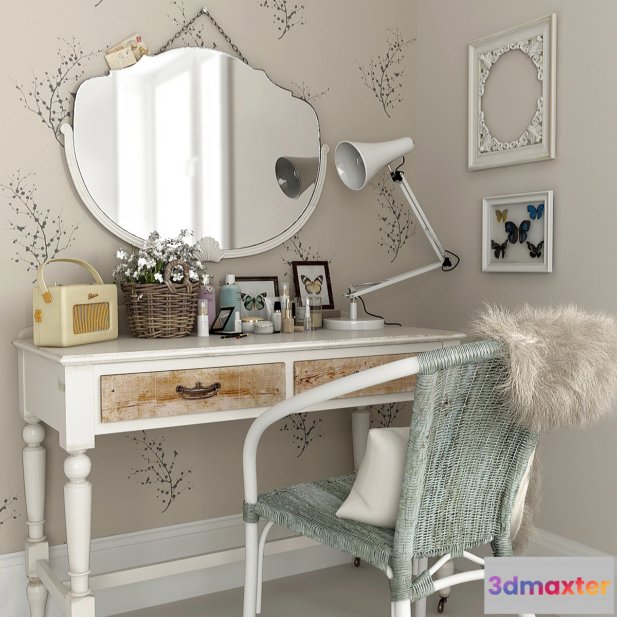 1284370 - Dressing table - No.5 3D Max