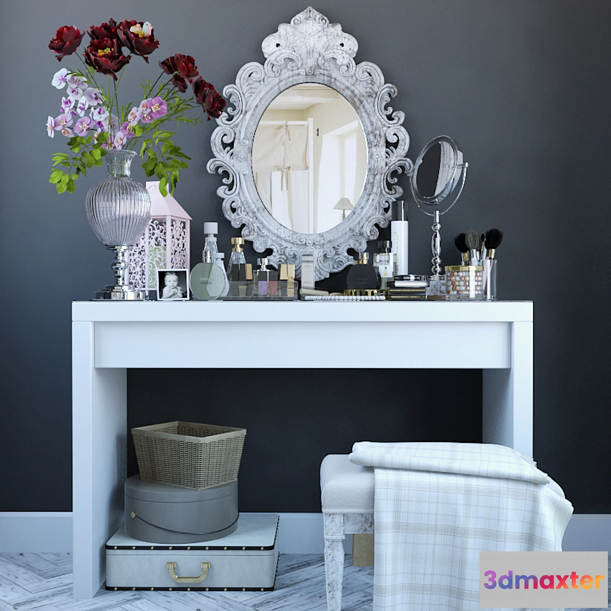 1287662 - Decorative set dresser 3 3D Max