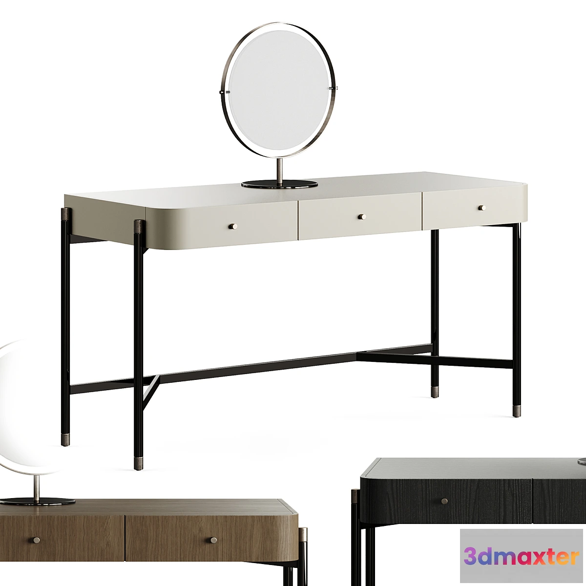 1308722 - Laskasas Rosie Dressing Table 3D Max