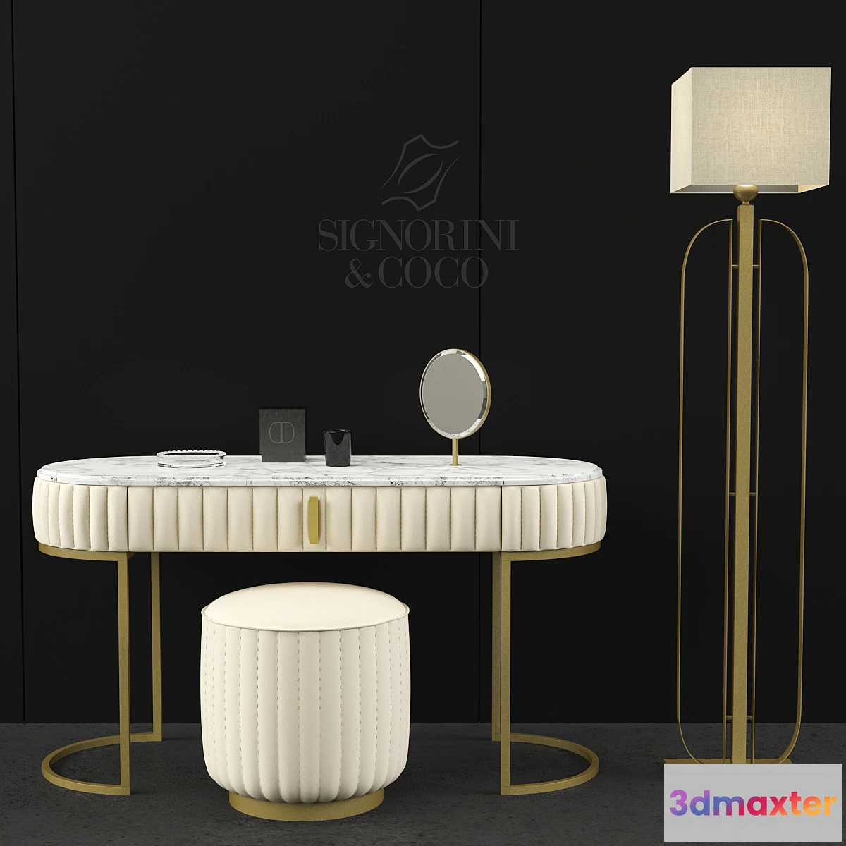 1320699 - Daytona Rimmel dressing table Signorini and Coco 3D Max