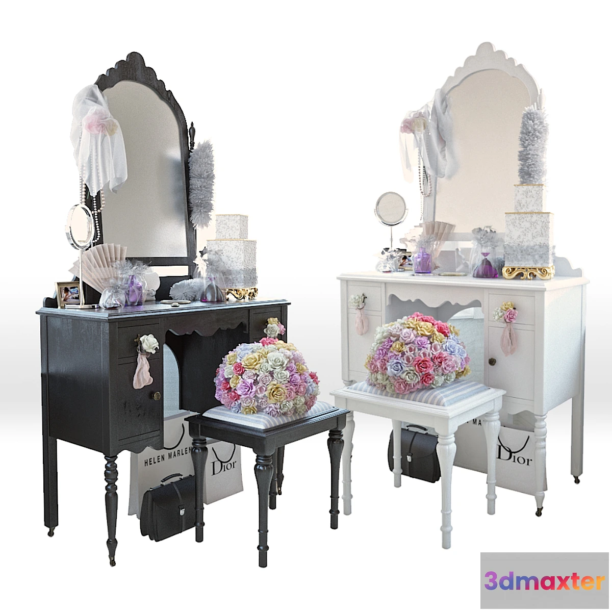1323348 - Dressing table - No.9 3D Max
