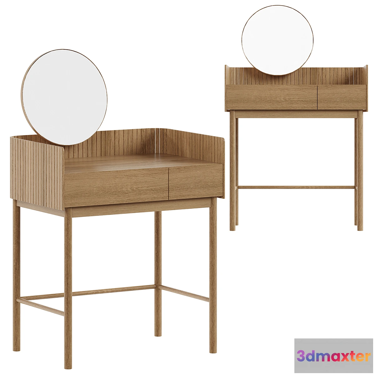 1345399 - Dressing table Lazar (La Redoute Interieurs) - No.2 3D Max