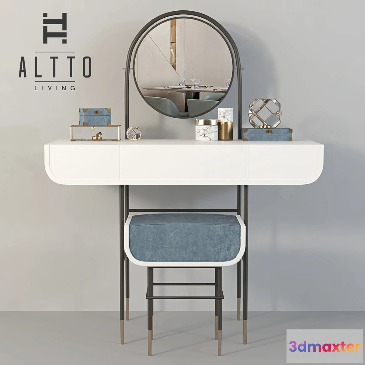 1346014 - altto cosmoc dress table dressing table 3D Max