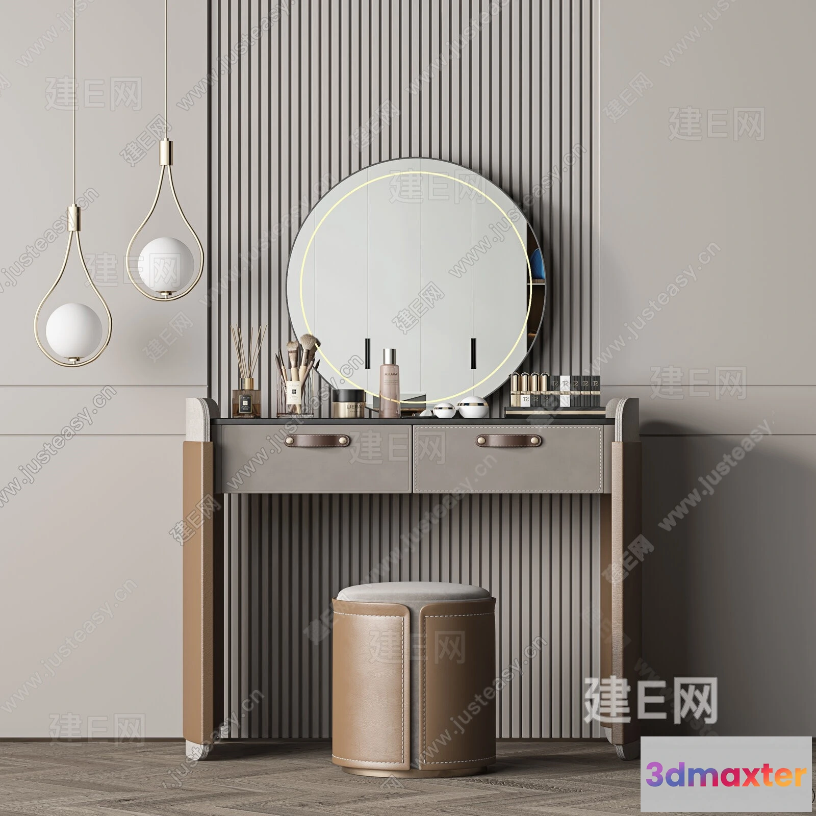 1376703 - Dressing Table - 3D Models - 3D Furniture Models for Interior - 018 3D Max